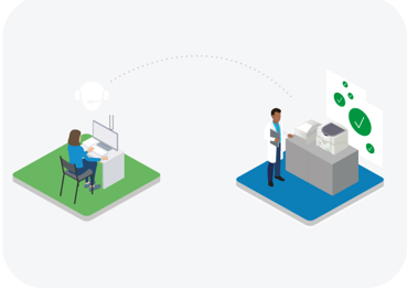 Personas trabajando