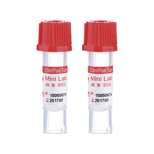 MINITUBO TAPA ROJA 0.5 ml