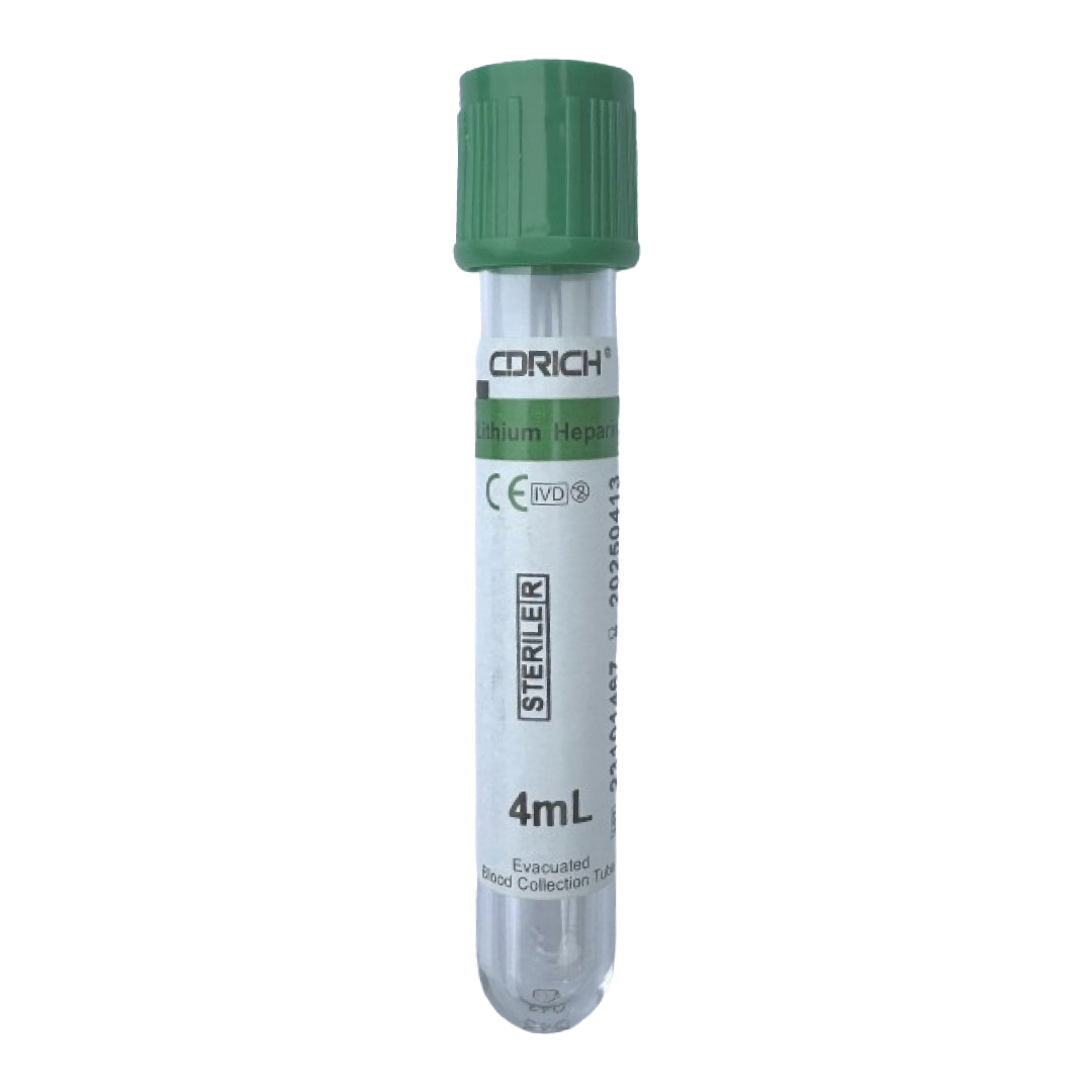 TUBO TAPA VERDE 4 ml